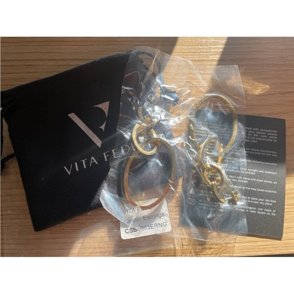 Vita Fede Cassio Modular Interlocking Detachable Earrings. New - Picture 7 of 15
